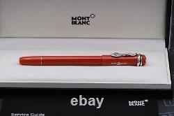 Montblanc Heritage Rouge et Noir Coral-Resin Fountain Pen