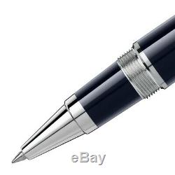 Montblanc John F Kennedy JFK Special Edition Blue Silver Rollerball Pen 111047
