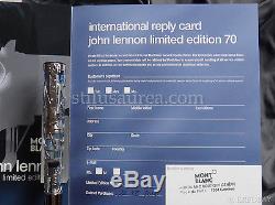 Montblanc John Lennon Artisan Beatles Limited Edition 70 Skeleton Pen Ef Nib