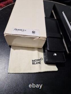 Montblanc Leather Case Meisterstück Siena for 2 Pen Black