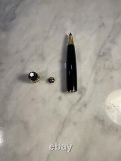 Montblanc Leonardo Mechanical Pencil Black Sketch Pen original leather holder