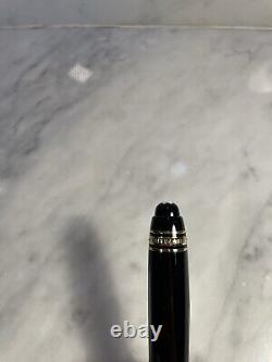 Montblanc Leonardo Mechanical Pencil Black Sketch Pen original leather holder