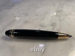 Montblanc Leonardo Mechanical Pencil Black Sketch Pen original leather holder