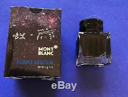 Montblanc Limited Edition Albert Einstein Grey Ink In Bottle New In Box