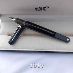 Montblanc M Ultra Black fountain Pen with 14kt Gold Nib