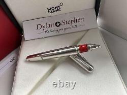 Montblanc M pen Red Signature Marc Newson rollerball pen NEW
