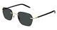 Montblanc MB0270S 001 Black Gold Unisex Sunglasses