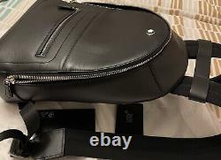 Montblanc Medium leather backpack women / unisex. Used Once, have some tags