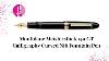 Montblanc Meisterst Ck 149 Gt Calligraphy Curved Nib Fountain Pen