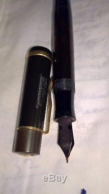 Montblanc Meisterstück 135 Vintage Rare Fountain Pen with 4810 M Gold Nib