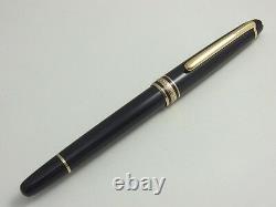 Montblanc Meisterstuck 144 Fountain Pen F (unicolor nib) (used) FREE SHIPPING