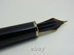 Montblanc Meisterstuck 144 Fountain Pen F (unicolor nib) (used) FREE SHIPPING