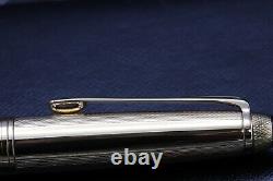 Montblanc Meisterstuck 144 Gold Barley Fountain Pen Monotone Nib INKED ONCE