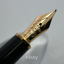 Montblanc Meisterstuck 144 VTG 1980s 14K F Nib Fountain Pen Used in Japan 012