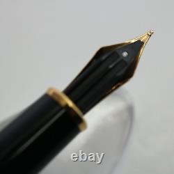 Montblanc Meisterstuck 144 VTG 1980s 14K F Nib Fountain Pen Used in Japan 012