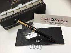 Montblanc Meisterstuck 145 Chopin gold line fountain pen + boxes