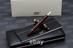 Montblanc Meisterstuck 146 LeGrand Bordeaux Fountain Pen Serviced by MB NOV 21