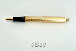 Montblanc Meisterstuck 146 Solid Gold 375 Hallmarked Fountain Pen F