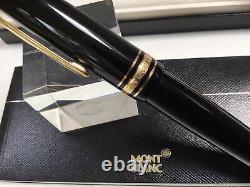 Montblanc Meisterstuck 146 legrand gold line fountain pen 14K medium gold nib