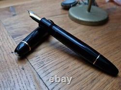 Montblanc Meisterstuck 149 1959-1961 Friction Fountain Pen EF 18C Tri-Tone