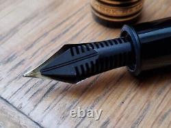 Montblanc Meisterstuck 149 1962-1965 Friction Fountain Pen F 18C Tri-Tone