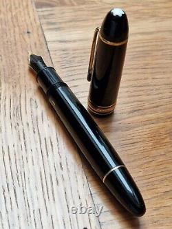 Montblanc Meisterstuck 149 1962-1965 Friction Fountain Pen F 18C Tri-Tone