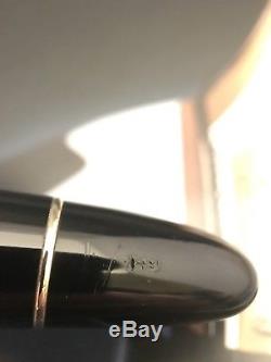 Montblanc Meisterstuck 149 Celluloid Silver Rings Fountain Pen Ski Slope Feed