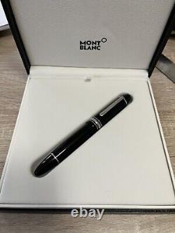 Montblanc Meisterstuck 149 Platinum-Coated Fountain Pen EF John Sorowka Nib