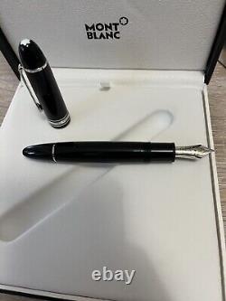 Montblanc Meisterstuck 149 Platinum-Coated Fountain Pen EF John Sorowka Nib