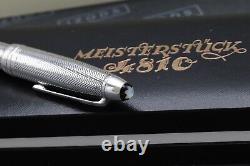 Montblanc Meisterstuck 161 LeGrand Silver Barley Ballpoint Pen