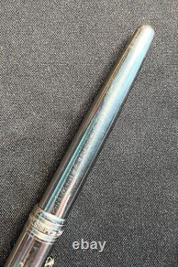 Montblanc Meisterstuck 163 Classique Stainless Steel Rollerball Pen