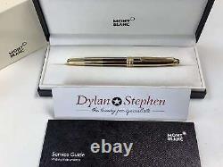 Montblanc Meisterstuck 163 classique Solitaire Black and Gold rollerball pen