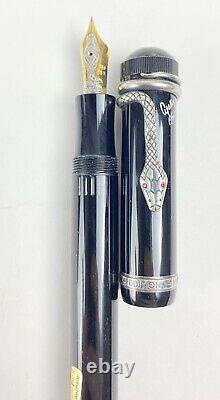 Montblanc Meisterstuck Agatha Christie Limited Edition Fountain Pen 18K F Nib
