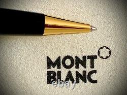 Montblanc Meisterstuck Ballpoint Pen with Gold Trims New in Box
