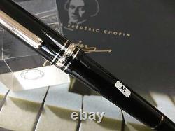 Montblanc Meisterstuck Chopin 145 Classique platinum line fountain pen