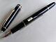 Montblanc Meisterstuck Classique 144 Fountain Pen Black GT 14K EF Nib