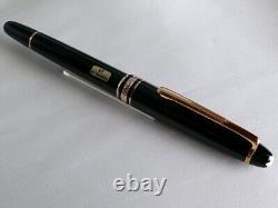 Montblanc Meisterstuck Classique 144 Fountain Pen Black GT 14K EF Nib