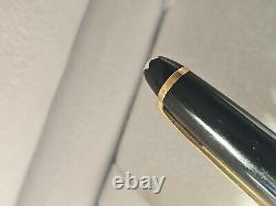 Montblanc Meisterstuck Classique Fountain Pen Gold in Lacquer Box