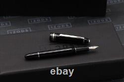 Montblanc Meisterstuck Classique Platinum-Coated Fountain Pen Fine Sorowka Nib