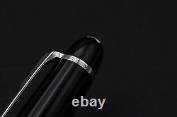 Montblanc Meisterstuck Classique Platinum-Coated Fountain Pen Fine Sorowka Nib