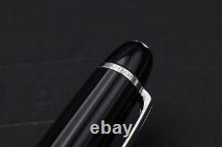 Montblanc Meisterstuck Classique Platinum-Coated Fountain Pen Fine Sorowka Nib