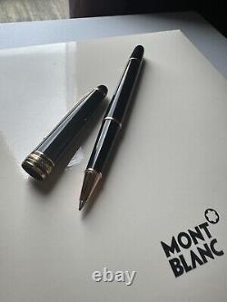 Montblanc Meisterstück Classique RG Roller Ball Pen & Meisterstück 6CCard Wallet