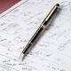 Montblanc Meisterstuck Classique Rollerball Pen Black & Gold Pristine Find