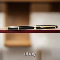 Montblanc Meisterstuck Classique Rollerball Pen Black & Gold Pristine Find