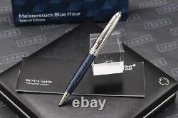 Montblanc Meisterstück Classique Solitaire Doue Blue Hour Ballpoint Pen UNUSED