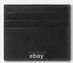 Montblanc Meisterstuck Collection Card Holder 6cc (black) BRAND NEW STILL IN BOX