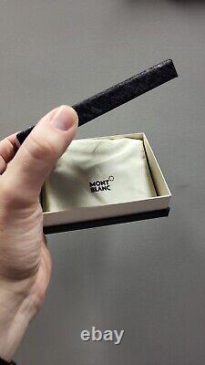 Montblanc Meisterstuck Collection Card Holder 6cc (black) BRAND NEW STILL IN BOX