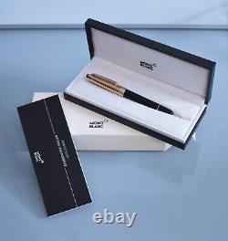 Montblanc Meisterstuck Doue Geometry 146 Fountain Pen 18K Gold Medium Nib £1150