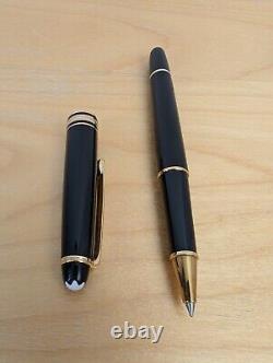 Montblanc Meisterstück Gold-Coated Rollerball Pen Black No Box