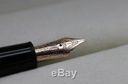 Montblanc Meisterstuck LeGrand 146 90 Years Red Gold Fountain Pen Serviced
